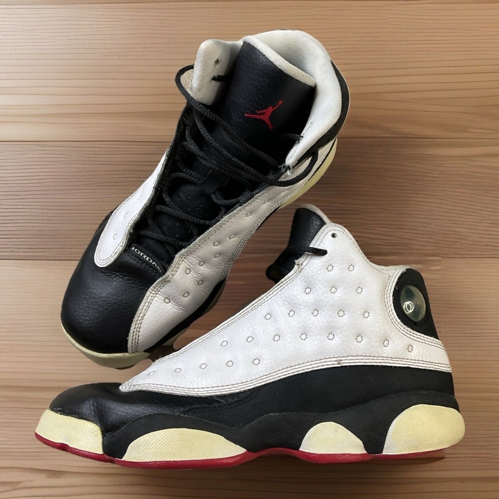 Nike‎ Air Jordan 13 Retro GS He Got Game 2018 Youth 6Y White Black Shoes 884129